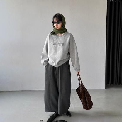 【トップス】厚手 裏起毛 レース飾り 春 秋 冬 刺繍 パーカー 【JZシリーズ】