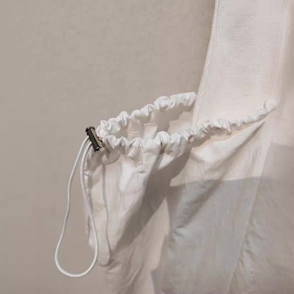 [洋裝] 夏季舒適撞色花紋無袖洋裝【JZ系列】