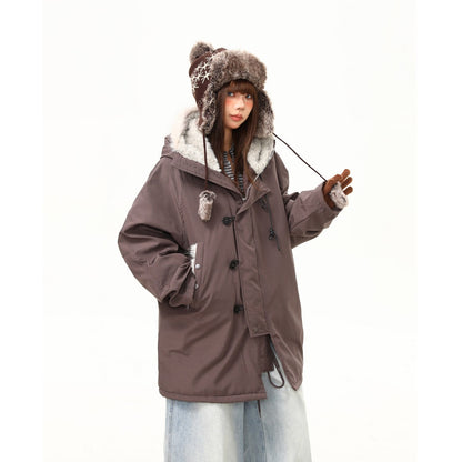 【アウター】ザサンドウ アメリカン風 春 秋 冬 中綿ジャケット 【FCシリーズ】