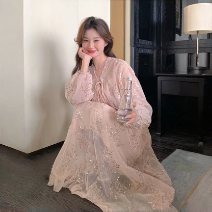 【ワンピース】可愛い シンプル 気質よい レディース 着痩せ 長袖ワンピース【JZシリーズ】