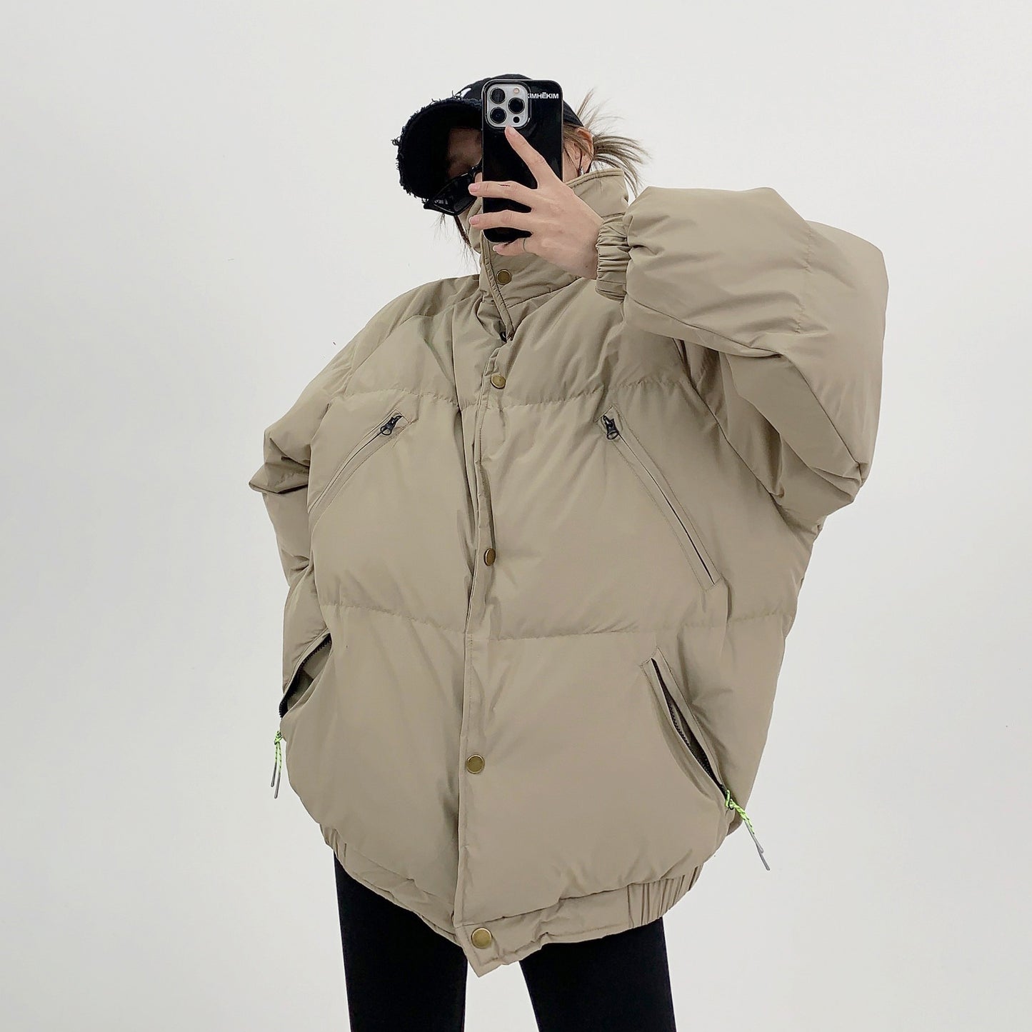 【アウター】デザイン重視♡冬用ショート中綿コート レディース ゆったりカジュアル 小洒落レトロスタイル 綿入れコート【FCシリーズ】