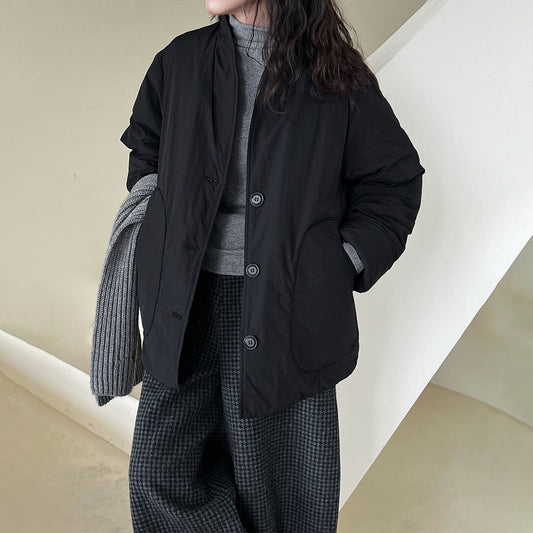 【アウター】ホワイトダックダウン レディース 冬 保温 軽量 ウエストリボン ダウンジャケット ダウンコート【JZシリーズ】