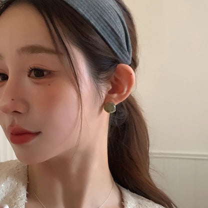 【🎁 B2G1｜先行スタート！】【グッズ】アクリルボールピアス 新作 日系 高級感 レトロ シンプル 万能 スタッドピアス