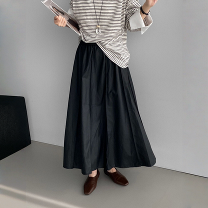 【ボトムス】エレガント プロテインレザー ハイウエスト スカート 【JZシリーズ】