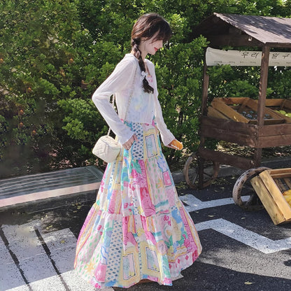 【ワンピース】夏新作 ドーパミンカラー キャミワンピース 少女感たっぷり ノースリーブワンピース【SHシリーズ】