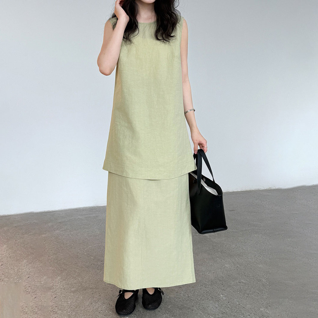 セットアップ】上品シルエット高級感 夏新作 フレンチエレガンス