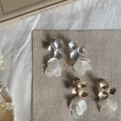 【🎁 B2G1｜先行スタート！】【グッズ】マザーオブパールの花 春 秋 夏 冬 ニッチなデザイン ノンホール 【JZシリーズ】