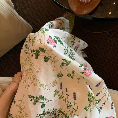 【ワンピース】夏のガーリーコーデ 背中あき 花柄ノースリーブワンピース【SHシリーズ】