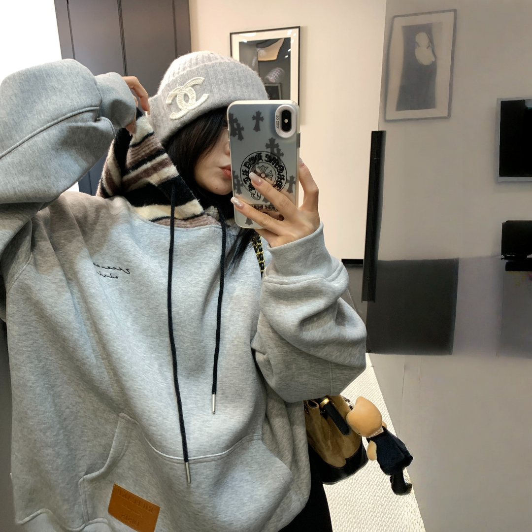 【トップス】切り替え 春 秋 冬 裏起毛 フード付き パーカー【FCシリーズ】