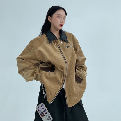 【アウター】春 秋 冬 バーンスタイル コーデュロイ アメリカン ジャケット 【FCシリーズ】