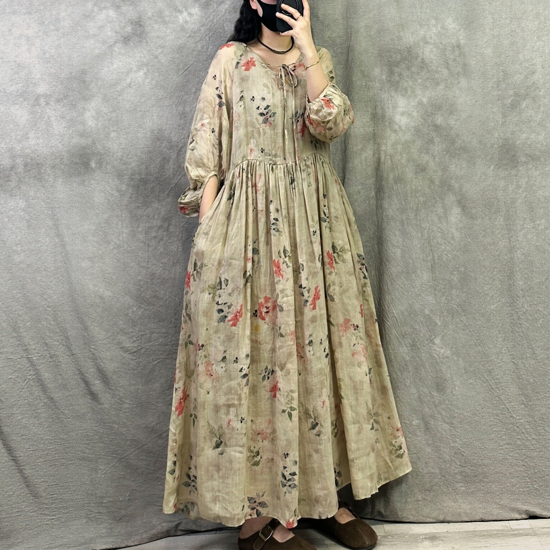 【ワンピース】きれいめ 大きいサイズ ロング丈ワンピース 【SHシリーズ】