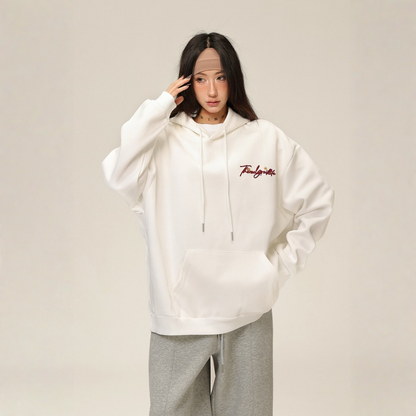 【トップス】刺繍 春 秋 冬 カップル ストリート フード付き パーカー【FCシリーズ】