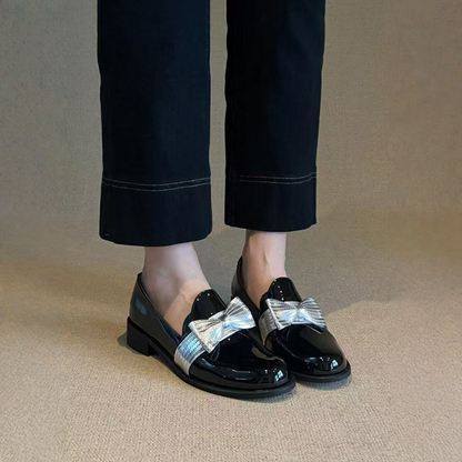 【シューズ】太ヒール ローファー パンプス 【JZシリーズ】