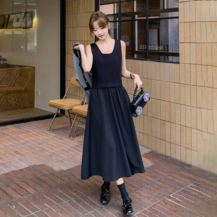 2点セット！【セットアップ】ニットセットワンピース レディース 春秋 高級感コーデ 2点セット 韓国風 おしゃれ トレンド【JZシリーズ】