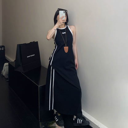 [洋裝] 奢華夏季新品，簡約設計，顯瘦效果，長無袖洋裝[FC系列]