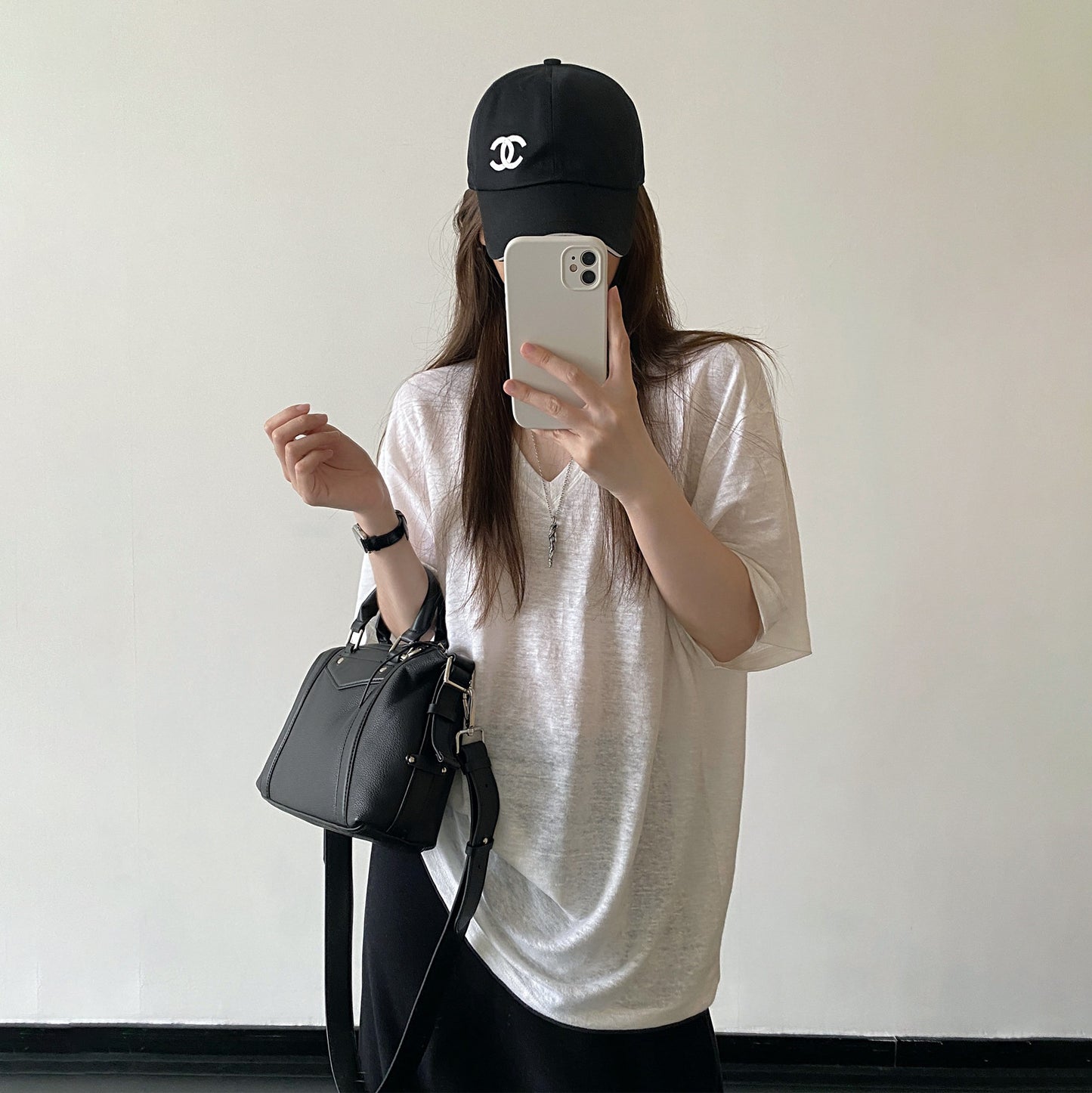 【トップス】リネンTシャツ レディース Vネック 半袖 ゆったり 体型カバー 涼しい 通気性 ワイドシルエット 夏【FCシリーズ】