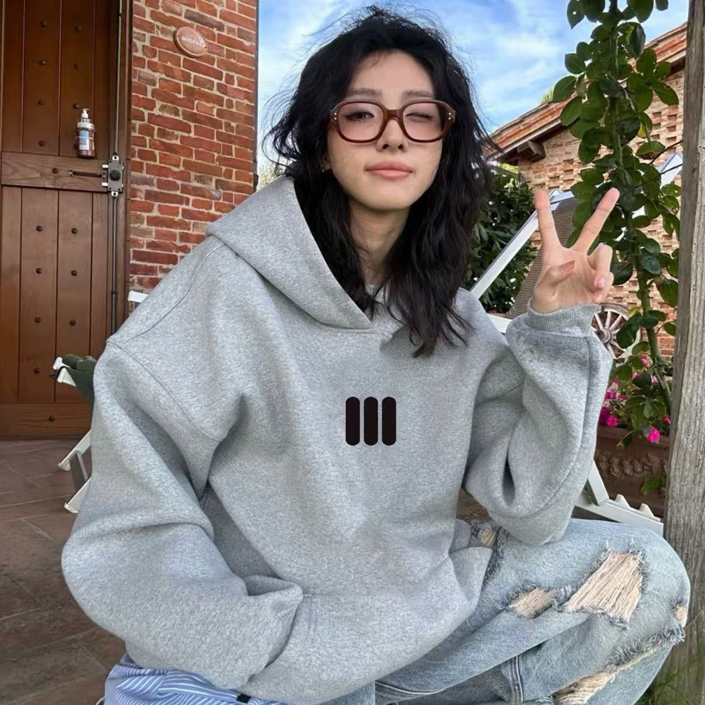 【60%OFF⭐️早い者勝ち】S~3XL【トップス】超お買い得✨重厚感フーディー レディース 韓国風 ゆるシルエット 秋冬新作 パーカー【FCシリーズ】