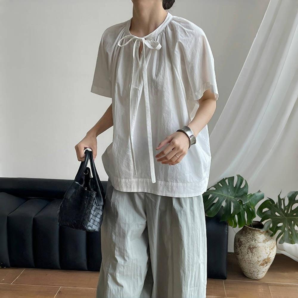 【トップス】夏 プルオーバー きれいめ ブラウス 【JZシリーズ】