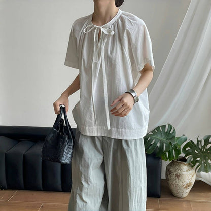 【トップス】夏 プルオーバー きれいめ ブラウス 【JZシリーズ】