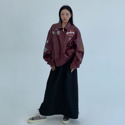 【アウター】春 秋 冬 アメリカン バーンスタイル 刺繍 ジャケット 【FCシリーズ】