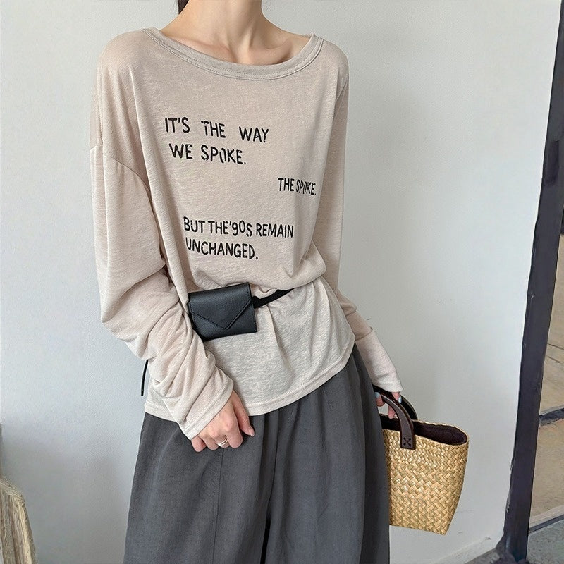 【トップス】ルーズスタイル ロゴTシャツ UVカットカーディガン Ｔシャツ 【JZシリーズ】