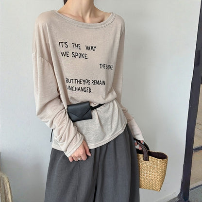 【トップス】ルーズスタイル ロゴTシャツ UVカットカーディガン Ｔシャツ 【JZシリーズ】