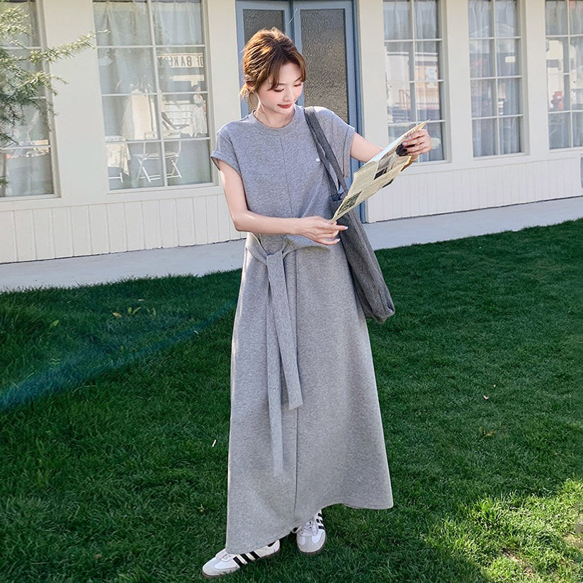 ワンピース】甘めで若見え 半袖ワンピース レディース 夏 フレンチ風