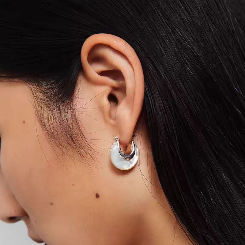 【🎁 B2G1｜先行スタート！】【グッズ】 レディース フープイヤリング 夏 ピアス  高見え シンプル おしゃれ 個性派 イヤーアクセサリー