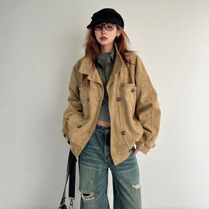 【アウター】新作 香港風 レトロ 春秋 カジュアル ジャケット【FCシリーズ】