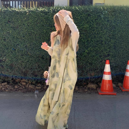 【ワンピース】夏 気質 個性派デザイン オトナ系 ネオチャイナ風 ハイネック ノースリーブワンピース【SHシリーズ】