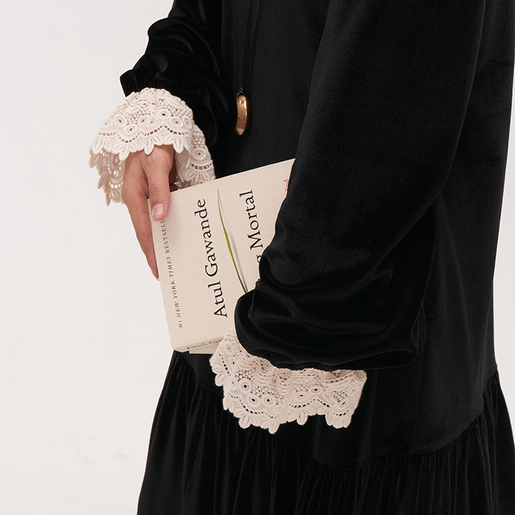 【ワンピース】オードリー風 ベロア 春 秋 冬 長袖 ワンピース 【JZシリーズ】