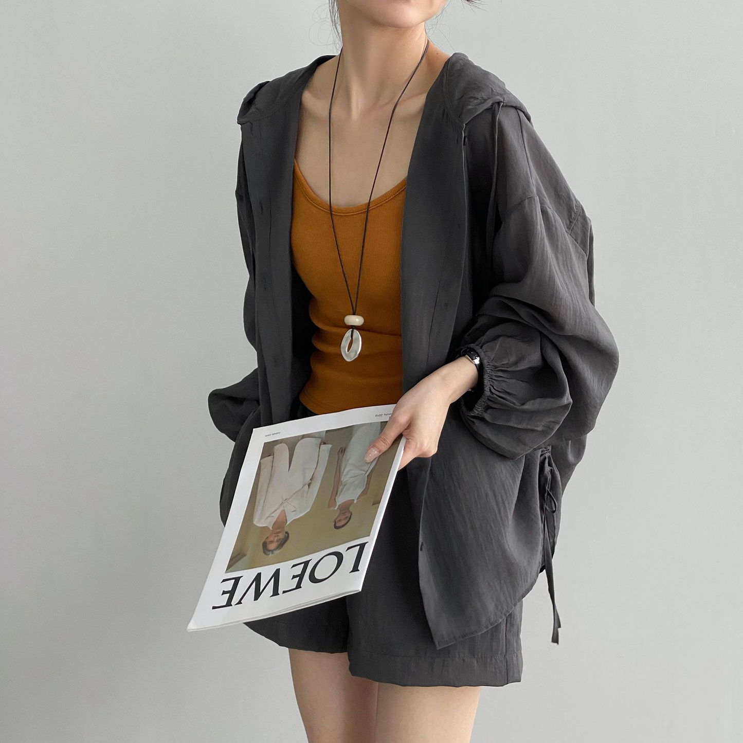 2点セット！【セットアップ】ラッシュガード セットアップ レディース フード付き ジップアップ ショートパンツ UVカット 軽量 上下セット【JZシリーズ】