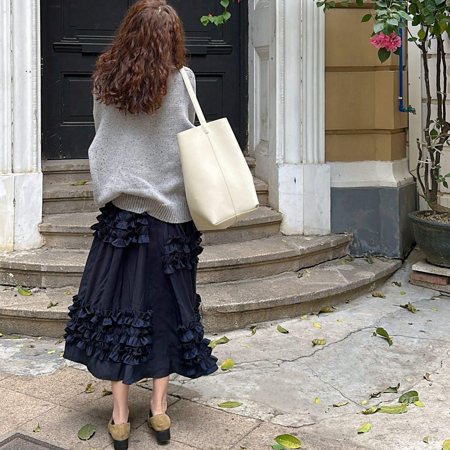 【ボトムス】春 秋 冬 ハイウエスト 層次 レース ケーキスカート 【JZシリーズ】