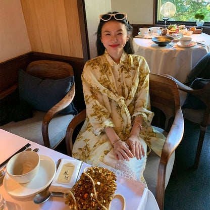 【トップス】春 秋 夏 ラミー ゆったり 長袖 シャツ 【SHシリーズ】