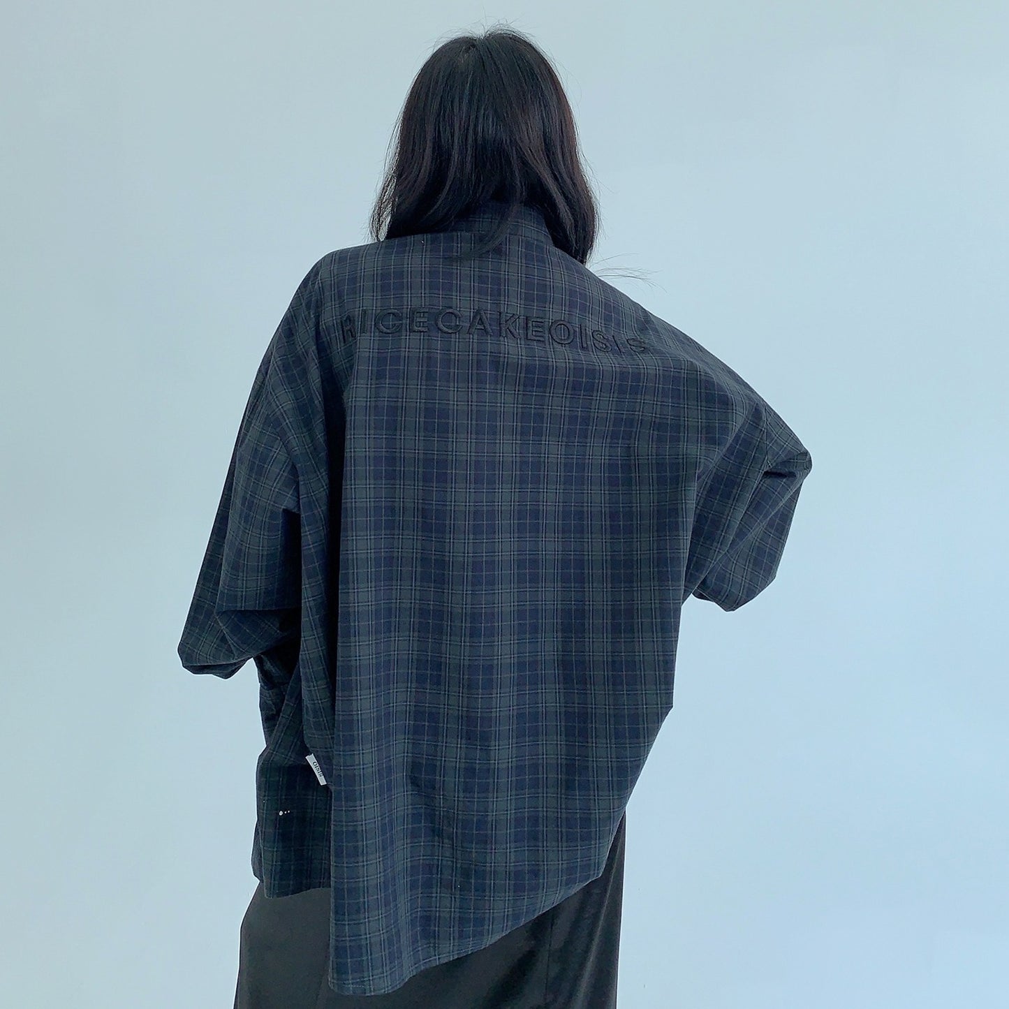 【トップス】春 秋 冬 アメリカン ヴィンテージ 加工 刺繍入り 長袖 シャツ 【FCシリーズ】