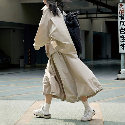 【トップス】春秋 アウトドア スポーツ ゆったり 着痩せ カジュアル シャツ