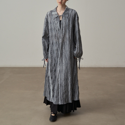 【ワンピース】プリーツ プリーツ レイヤード 長袖 ワンピース 【SHシリーズ】