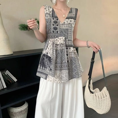 【トップス】夏 フレンチVネック×バックリボン キャミソール 大人ガーリーな夏トップス【SHシリーズ】