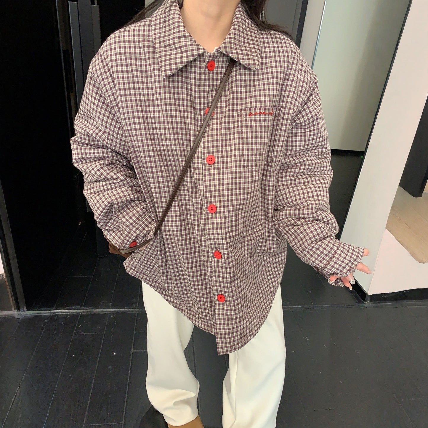 【トップス】厚手 春 秋 冬 シャツ 中綿  ジャケット 【FCシリーズ】