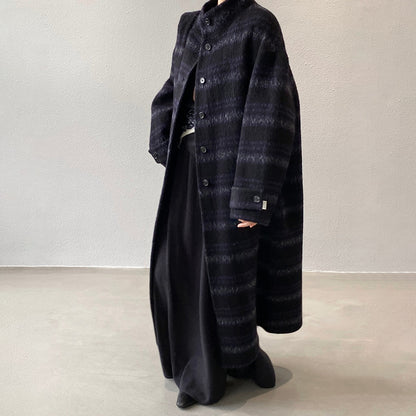 【アウター】バッグ付き⭐上質  韓国風 厚手 ウール ロングコート レディース 秋冬【シリーズ】