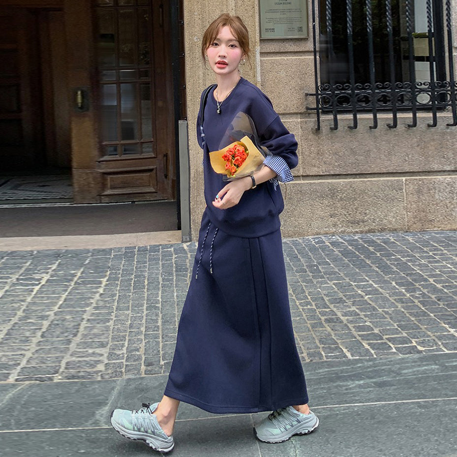 2点セット！【セットアップ】絶美な高級感×女性らしさ溢れる 春秋 カジュアルスポーツ 上下セット【JZシリーズ】