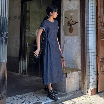 【ワンピース】夏 エレガント レトロ 半袖 ワンピース