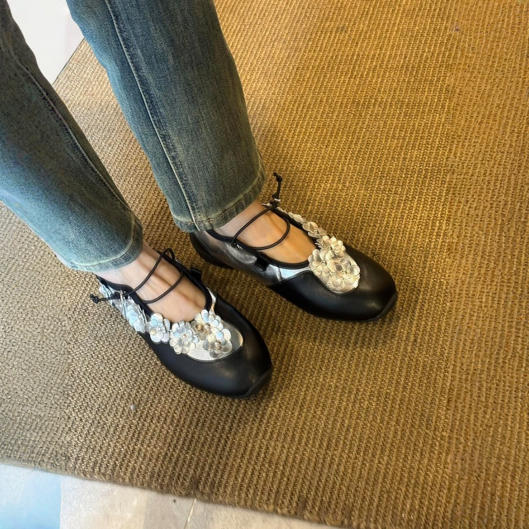 【シューズ】バレエ風 メリージェーン パンプス 【JZシリーズ】