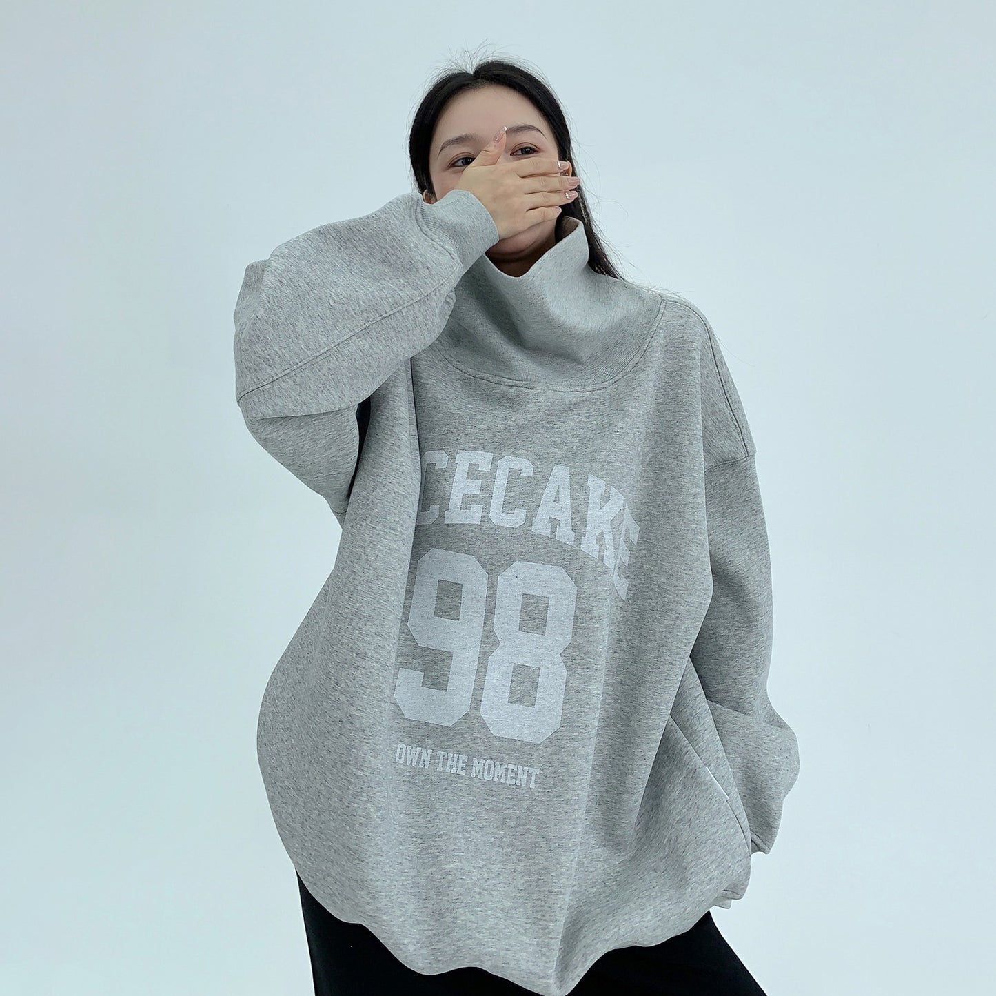 【トップス】アヘビー裏起毛 アメカジ ヴィンテージ風 パーカー ハイネックスウェット【FCシリーズ】