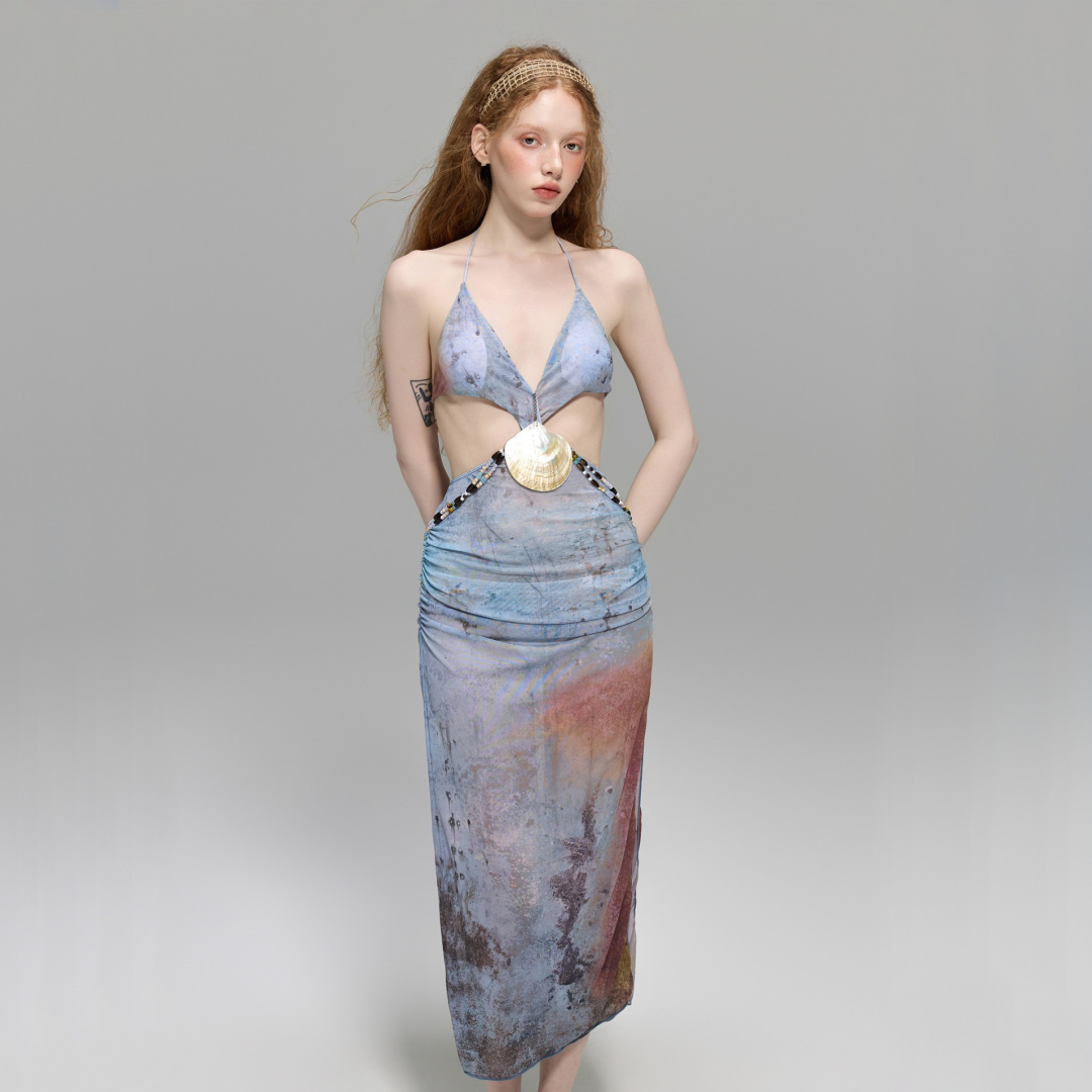 【グッズ】夏 ビーチ・リゾート 温泉でもOK ビキニトップ＋ショーツ＋スカート 3点セット水着 【SHシリーズ】