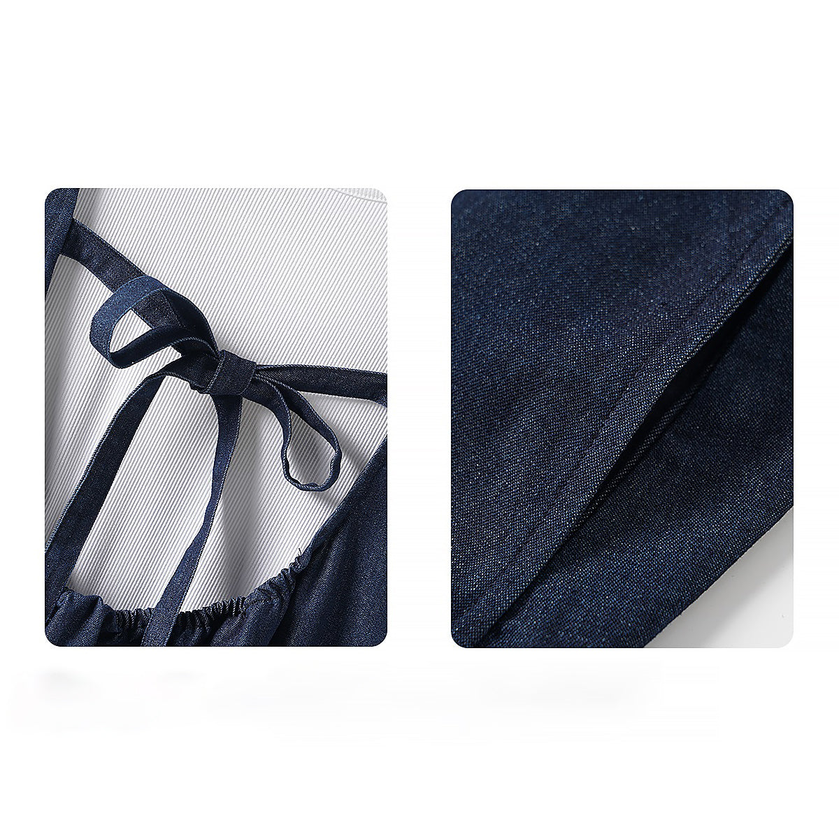 2点セット！【セットアップ】日雑風ベスト + デニム ノースリーブワンピースセットアップ 大人可愛い抜け感コーデに【JZシリーズ】