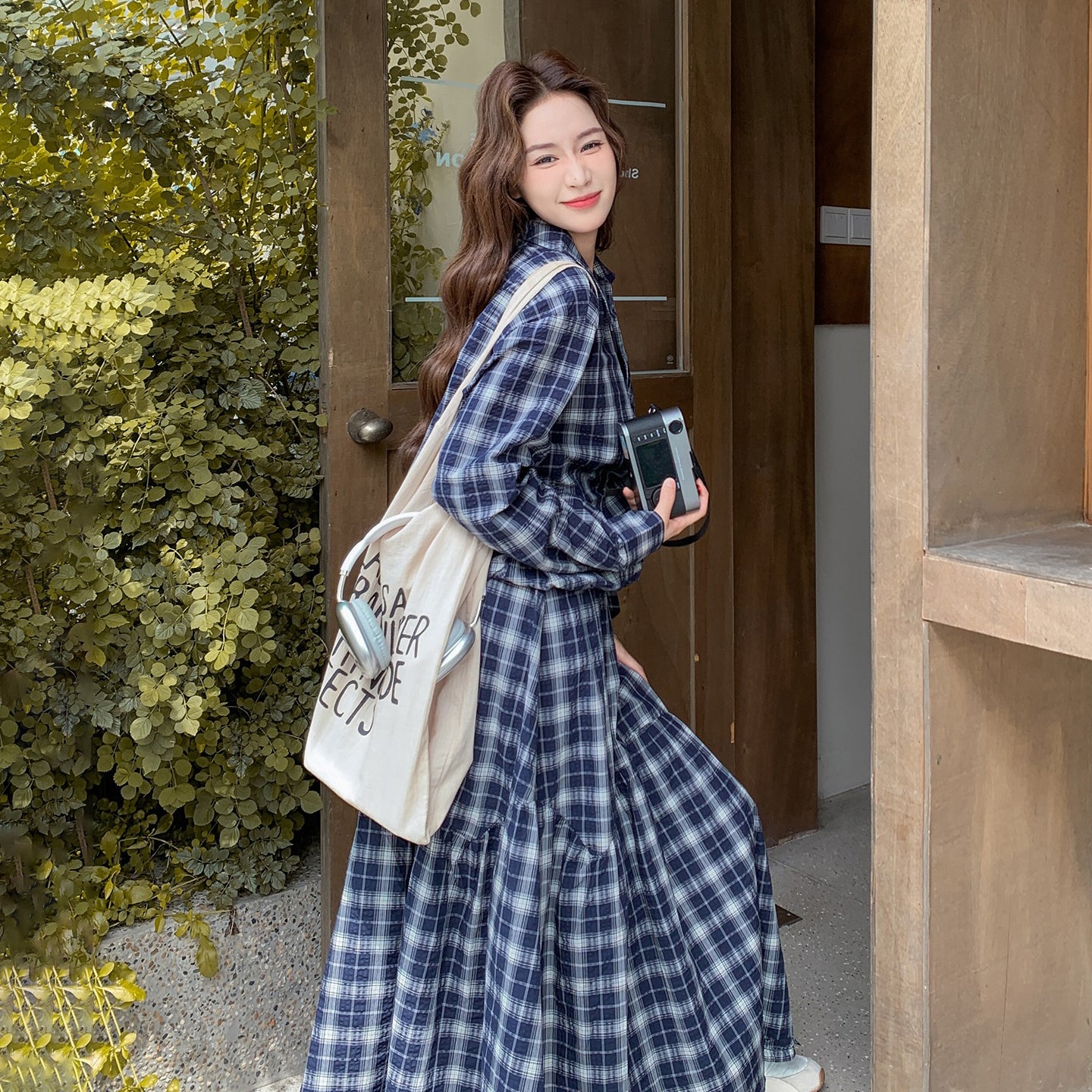 2点セット！【セットアップ】レトロ カジュアル レディース 新作 トップス＋スカート おしゃれ 上下セット【SHシリーズ】