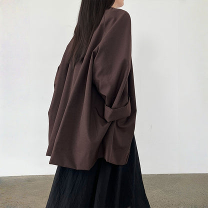 【アウター】春 秋 オーバーシルエット クラシック トレンチ コート 【JZシリーズ】