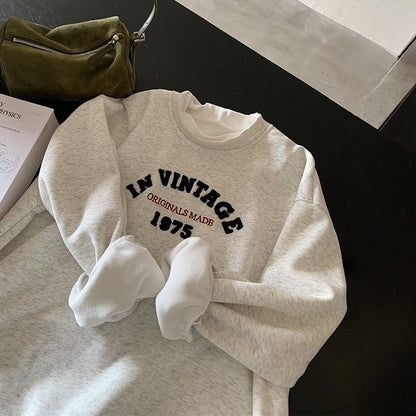 【トップス】レイヤード風 春 秋 冬 タオル刺繍 裏起毛 厚手 若見え パーカー 【JZシリーズ】