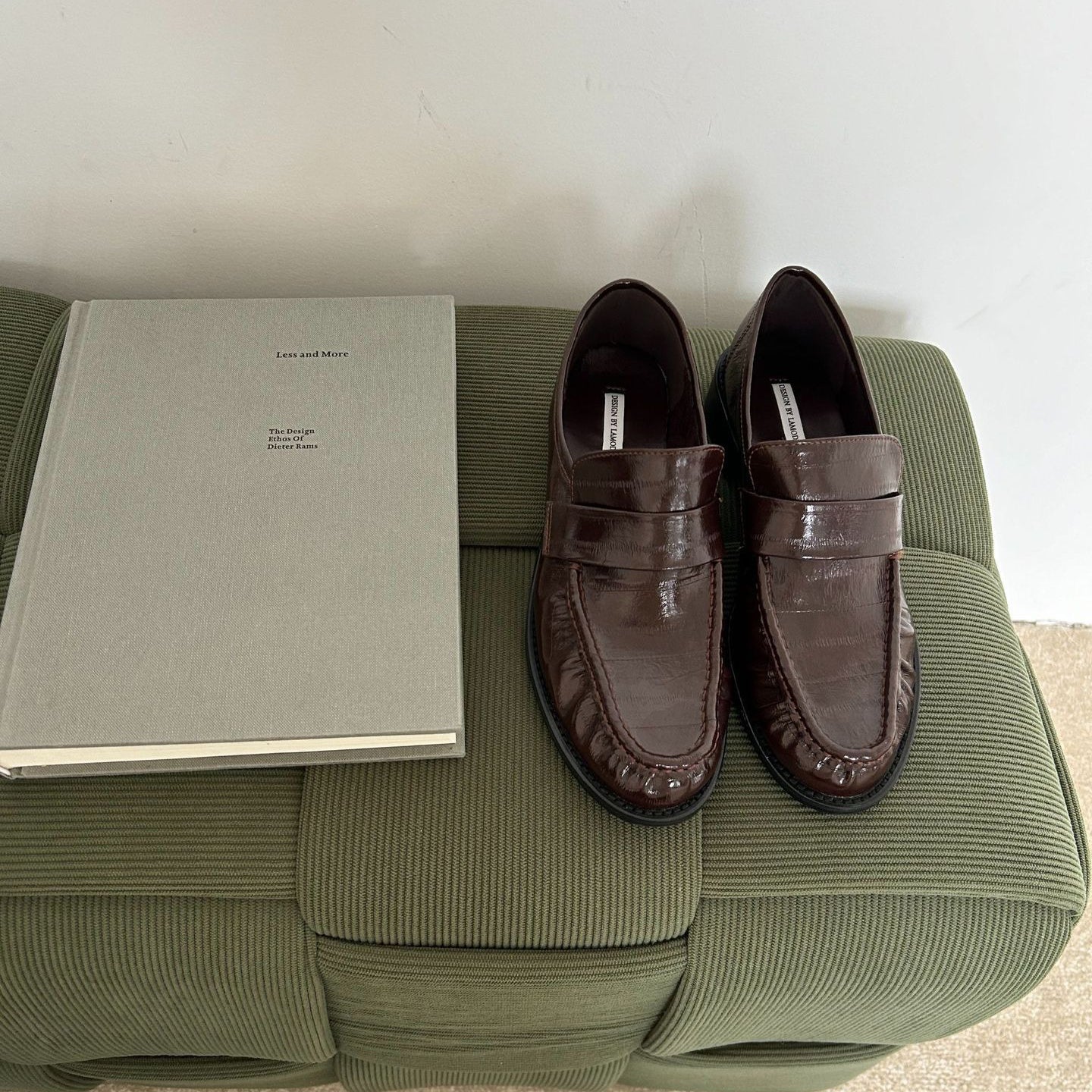 【シューズ】ヴィンテージ 太ヒール プリーツ ワンストラップ ローファー パンプス